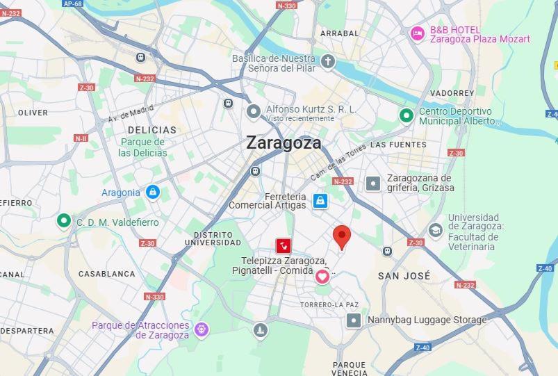 Apartamento Escultor Lobato Zaragoza Exterior foto